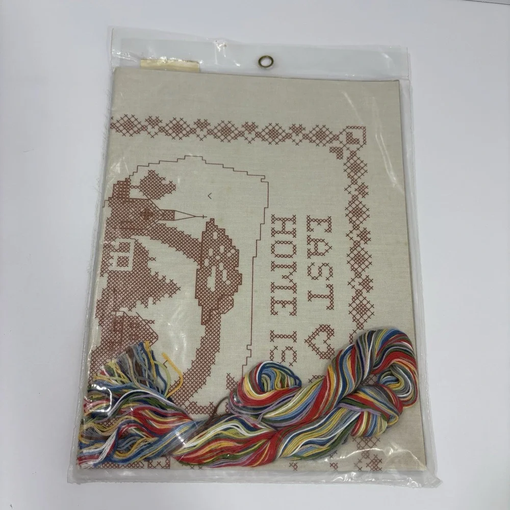Needles 'N Hoops Cross Stitch No. 461 Home Is Best New